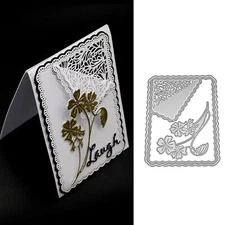 L-Sunday Lace Flower Metal Crafts Cutting Die Cuts, DIY Crafts Template Maple...