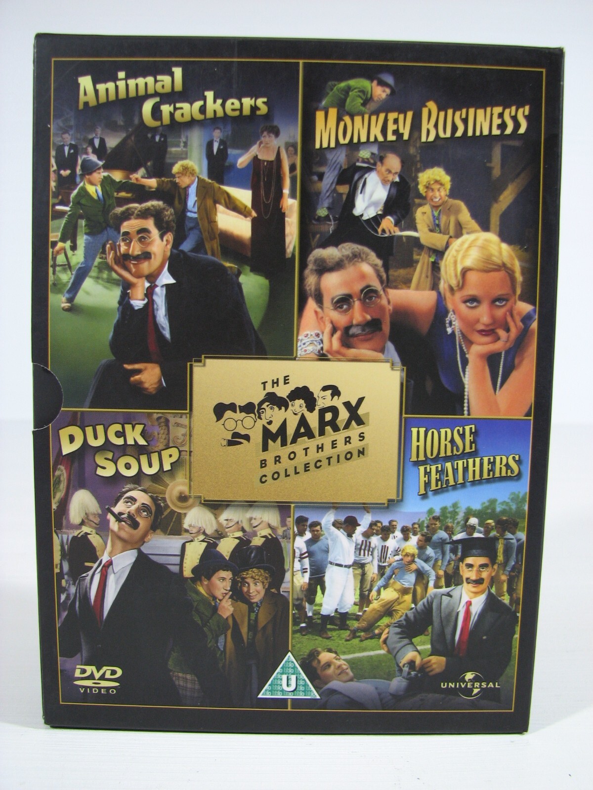 The Marx Brothers Collection (Box Set) (DVD) REGION 2. With 4 Collectors Cards