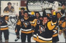 CANADA # 3031.3 - LEGENDS of HOCKEY MARIO LEMIEUX on SUPERB MAXIMUM CARD