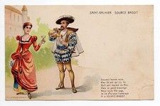 SAINT GALMIER Source BADOIT allier CPA 42 CPA Publicitaire illustrat. Fille sage