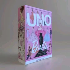 MATTEL BARBIE UNO CANVAS ROBERT BEST FASHION MODEL COLLECTION DECK HYH43