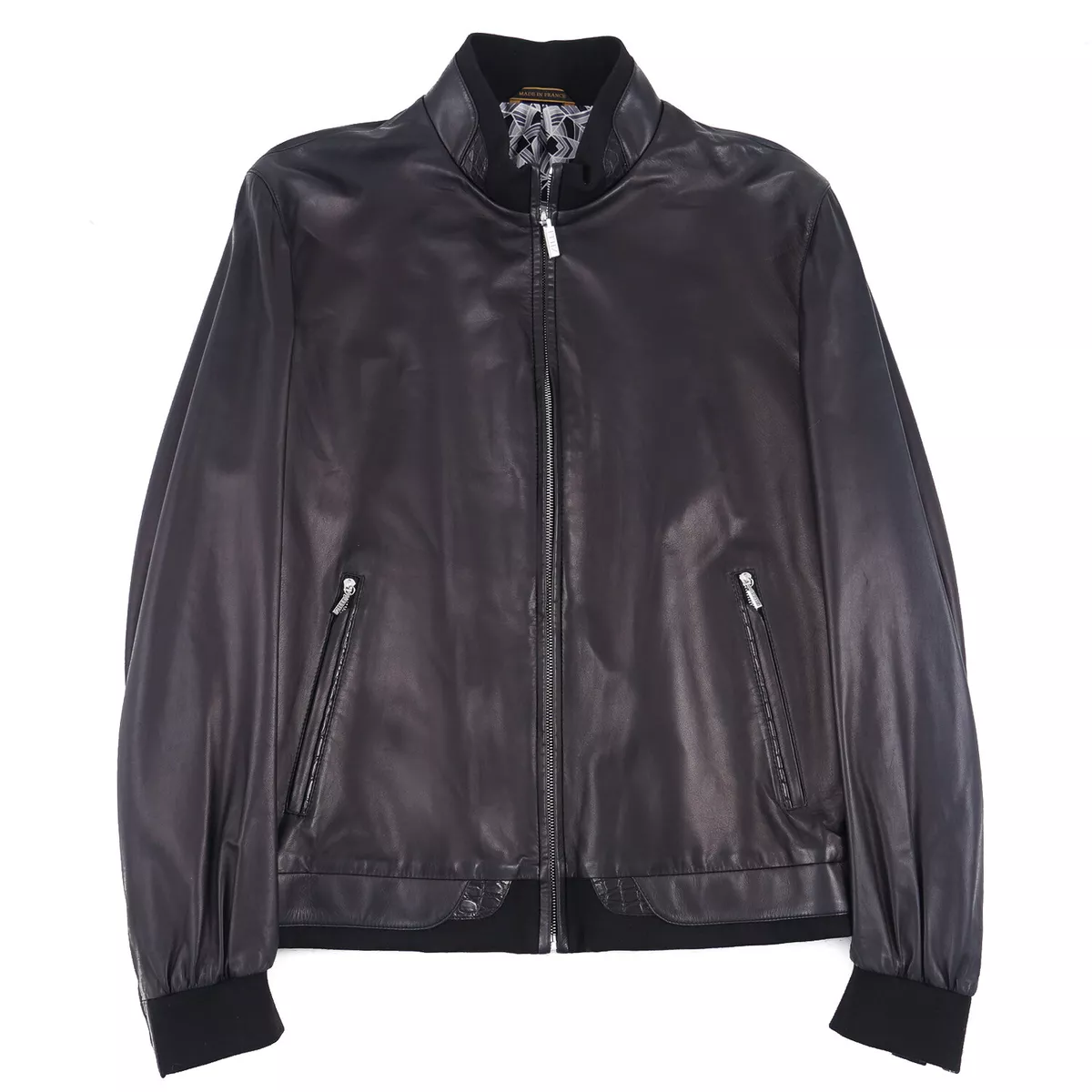 Zilli leather jacket clearance price