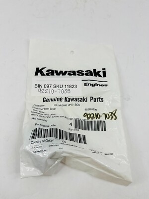 Genuine OEM Kawasaki 92210-7038 Lock Nut for Air Filter Case 4240