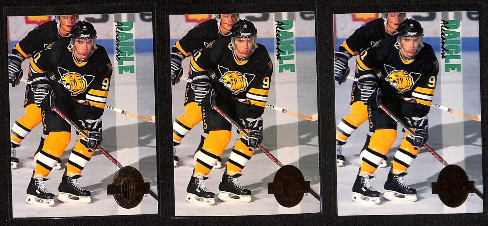 1993 Classic Four Sport #185 Alexandre Daigle 3ct Hockey Card Lot 1201D