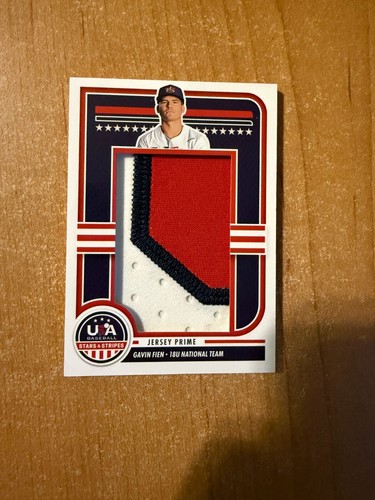 2025 Panini Stars & Stripes - Gavin Fien - Prime Jersey Patch Relic 28/40