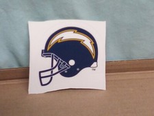 Rare Football Helmet Sticker Vinyl Decal Truck NFL Window Los Angeles chargers