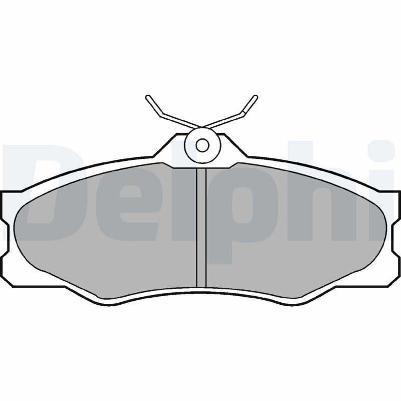 Plaquettes de frein VW T3 à haute friction pour autocar 1.6 TD