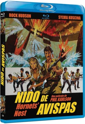 Das Wespennest - Rock Hudson, Sylva Koscina, Hornets Nest  Blu-Ray Dt. Ton