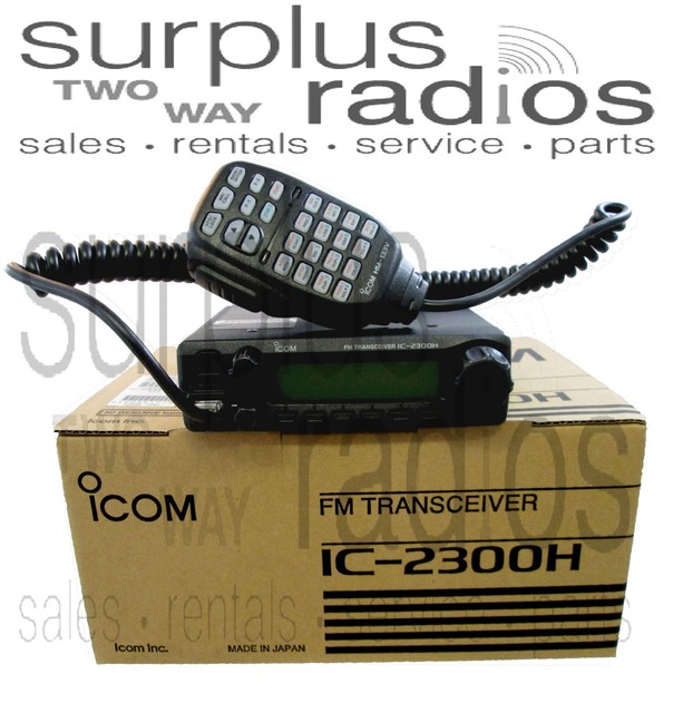 New IC2300H 05 VHF 144148mhz 2M 65W Mobile HAM Radio 207 Channel