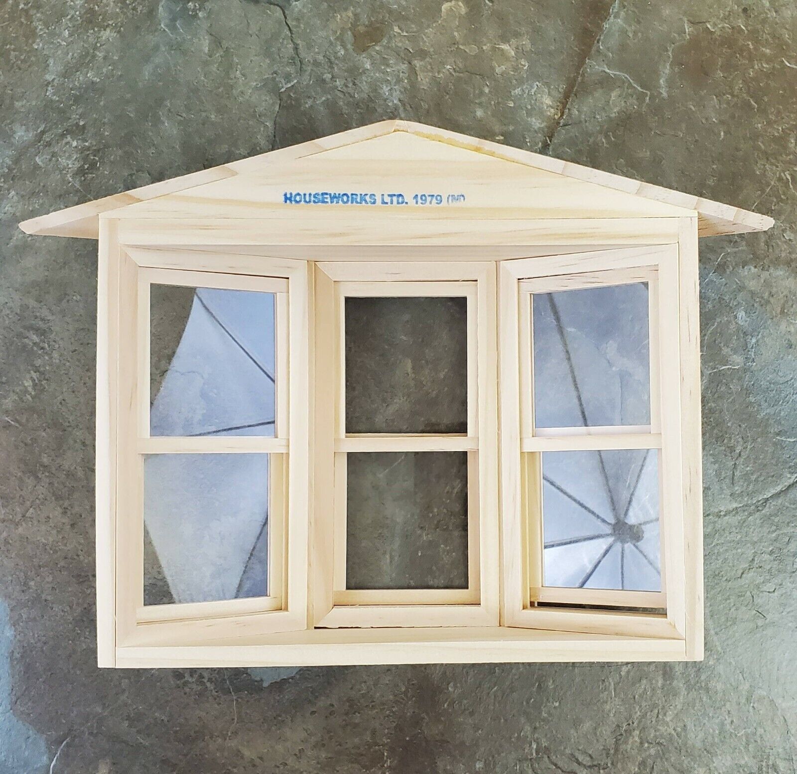 Dollhouse Miniature 3 Bay Window Working Large 1:12 Scale Houseworks 5020