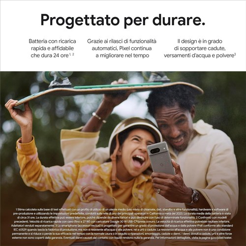 Smartphone Google Pixel 8 128GB Rosa Pink Garanzia 24 Mesi - Foto 3 di 9