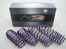 D2 Racing For 92-00 Honda Civic Lowers F 2.5" R 2.25" Lowering Springs