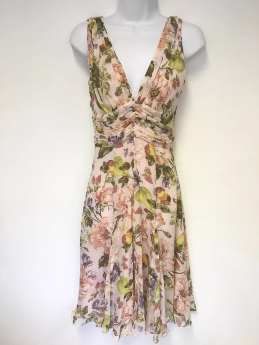Karen millen peach best sale dress