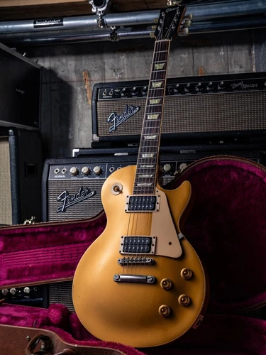 Used 1998 Gibson USA 1960 Les Paul Classic GoldTop 4.3kg W/OHSC