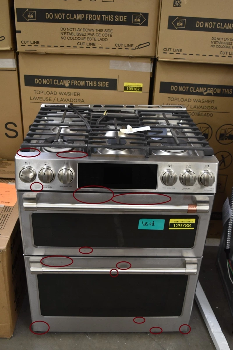 Ge Double Oven Gas Range