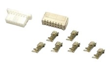 Mini Micro 1.0mm 7-Pin Male Female Connector Plug Crimp Terminal Pin 30 Set