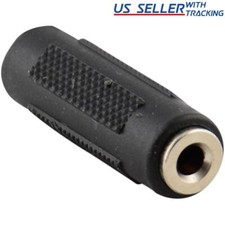 10pcs 3.5mm Aux Coupler Female F/F Stereo Audio Extension 1/8" Cable Adapter