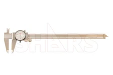 Shars 12" Dial Caliper Shock Proof .001" Stainless Steel White Face R}