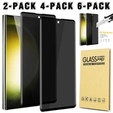 2/4/6X Privacy Tempered Glass Screen Protector For Samsung S23/S23+/S23 Ultra 5G