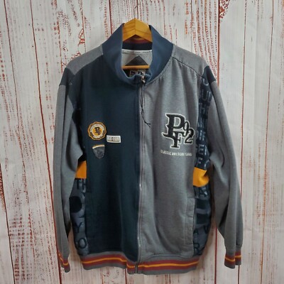 Vintage Phat Farm Jacket XL Classic American Flava Cotton Embroidered Full  Zip