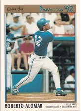 1992 O-Pee-Chee Premier #130 Roberto Alomar Toronto Blue Jays HOF