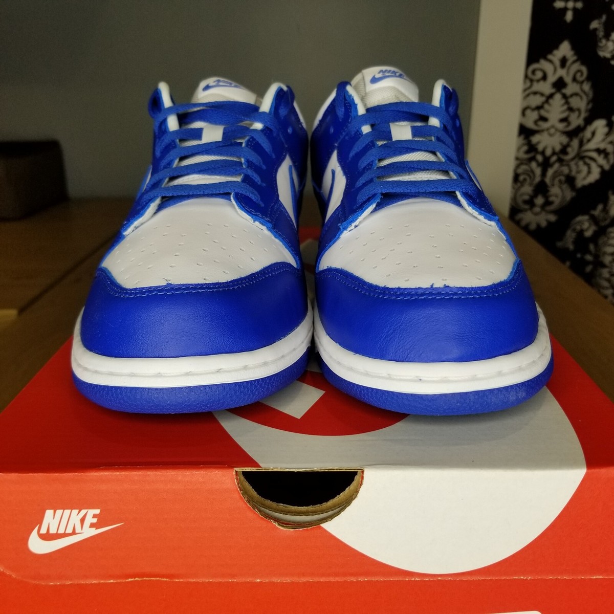 Size 10.5 Nike Dunk Low SP Kentucky Mens Varsity Royal 2020/2022