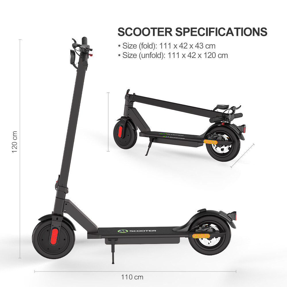 🛴Megawheels S5 S10 Adult Electric Scooter 250W Motor Urban