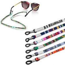 6PCS Eyeglass Chain Coarse Cotton Strap Holder Sports Glass Cords Lanyard Nec...