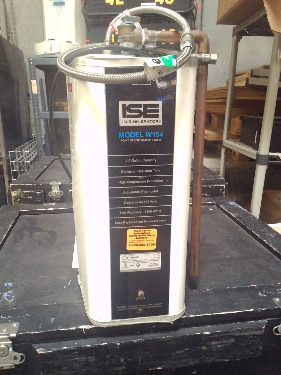 InSinkErator W154 Electric Undercounter Water Heater 4-Gallon | eBay