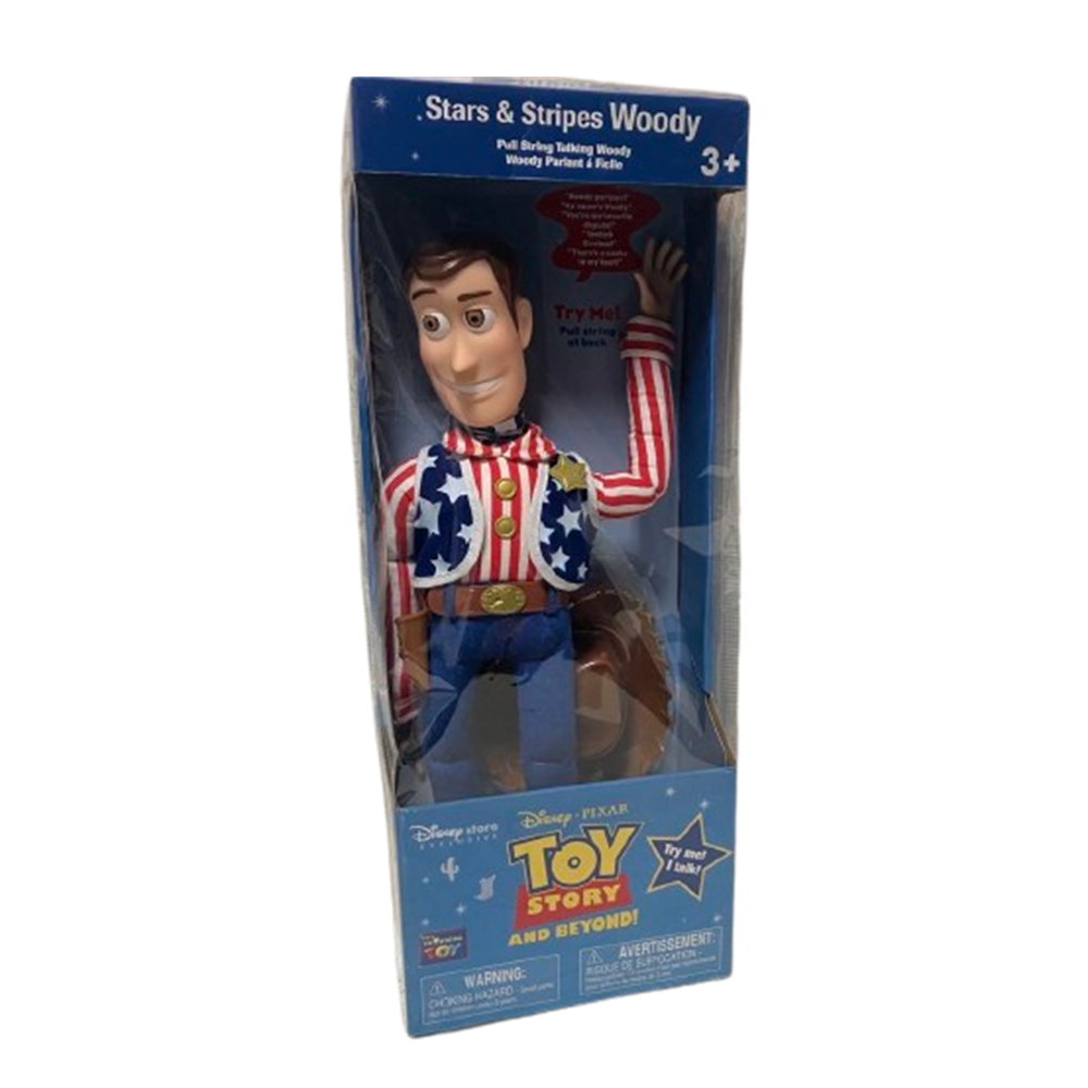 TOY STORY Woody 星条旗 Ver． Disney Store Limited Edition item Toy Story Stars and Stripes