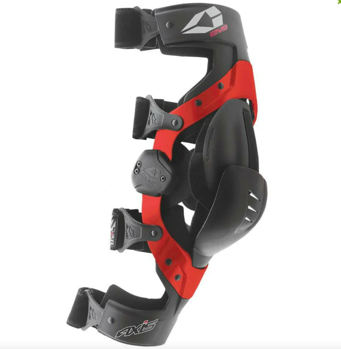 EVS AXIS SPORT KNEE BRACE XL RIGHT RED/BLK 212050-0137 | eBay