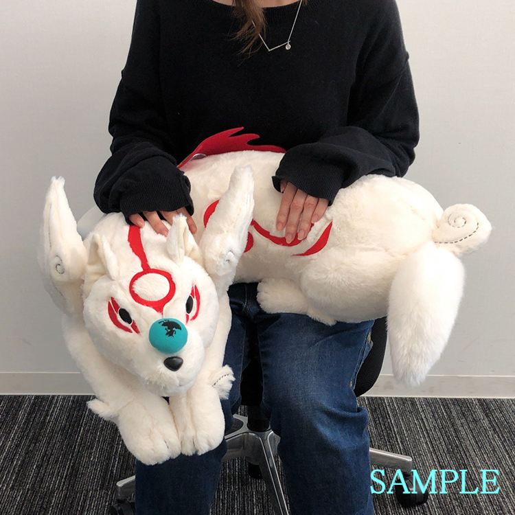 Okami - Amaterasu and Issun Plush - Fangamer