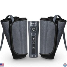 Leg Massager for Circulation & Pain Relief, Air Compression, 2 Modes, 3