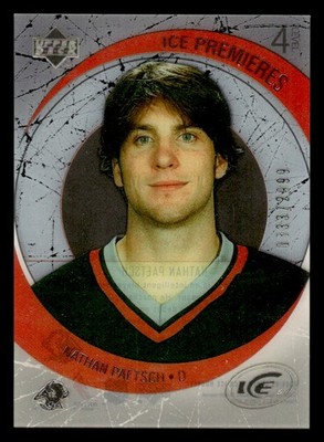 2005-06 Upper Deck Ice #254 Nathan Paetsch #/2999