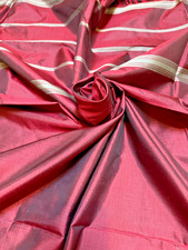 VTG Indian 100 SILK/SILVER THREAD Sari ZARI Woven Saree 5yd X 1.25yd