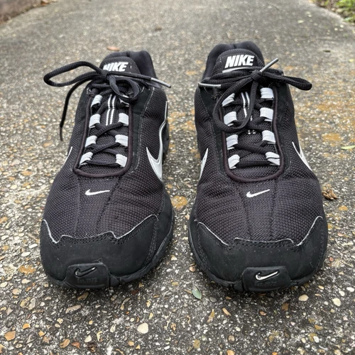 Nike Air Max Torch 3 319116-011 Black White Grey Men's Size 11.5 Running Shoes