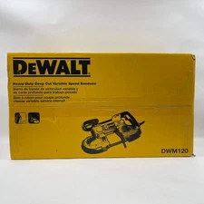 New DeWalt DWM120 Heavy-Duty Deep Cut Variable Speed Bandsaw