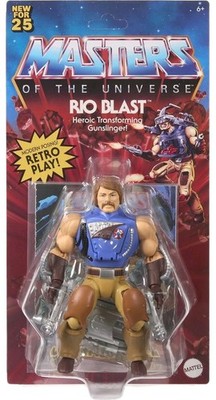 Mattel Masters of the Universe Origins Actionfigur Rio Blast Exclusive 14 cm