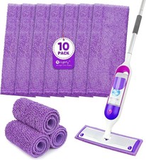 Orighty Microfiber Mop Pads for Swiffer PowerMop, 10 Pack, Reusable