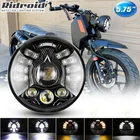 5.75" 5-3/4" LED Headlight Hi/Lo Turn Signal For Ice Bear Mad Dog 150cc Scooters