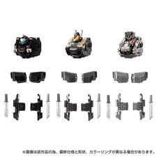 Takara Tomy Diaclone 934998 TM-21 EX Core Armament Set 1 Completed Playset