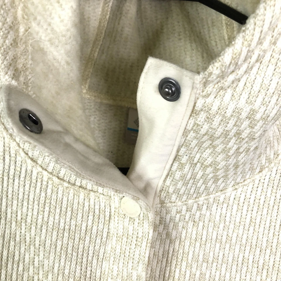 Suéter Columbia Pullover Mujer Grande Tejido con Capucha Polar Bolsillo Canguro Foto 4 de 4