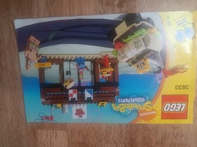 Lego 3833 Spongebob Squarepants Krusty Krab Instruction Manual No Bricks Used