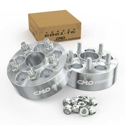 2pc 2'' Forged Wheel Spacers 5x114.3 5x4.5 Hubcentric 63.4mm Hub 1/2-20 Studs