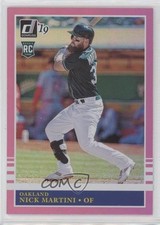 2019 Panini Donruss Retro 1985 Holo Pink Nick Martini #249 0bt4