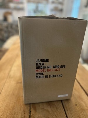 Open Box Janome L-372 (Missing AC cord and Foot Pedal)