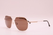 NEW CARRERA 1035/GS J5G70 GOLD BLACK AUTHENTIC SUNGLASSES 58-17