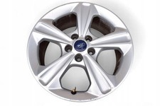 1x Alufelge 17 Zoll 7.5" 5x108 52 5ET Glanz Silber CJ5C-1007-B2B Ford Kuga I