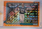 2025 Topps Chrome Football Orange Geometric Refractor Travis Hunter #332