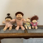 Cabbage Patch Kids (Lot of 4) Stains READ CPK